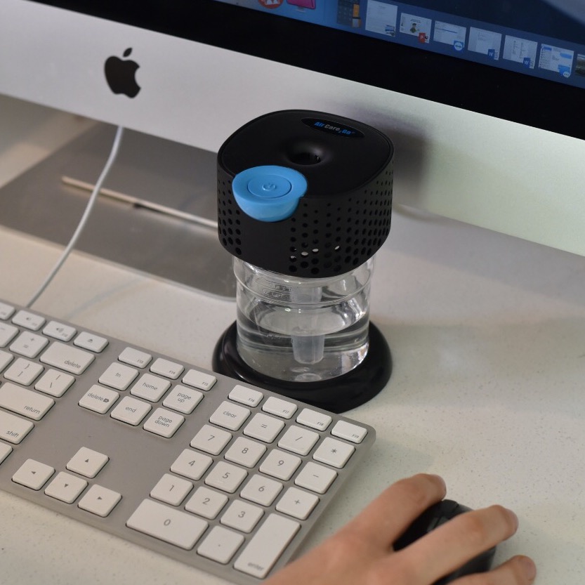 Small and discrete to keep on your desk.